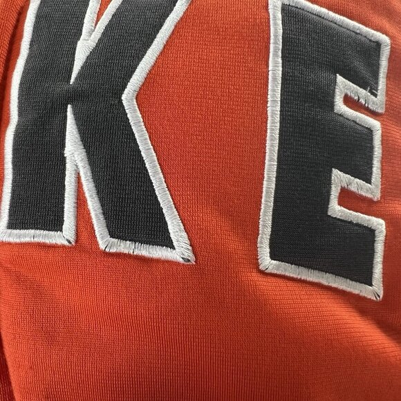 Nike Toddler Boys Full Zip Long Sleeve Jacket Size 4T Orange Grey Mock Neck - Picture 10 of 10